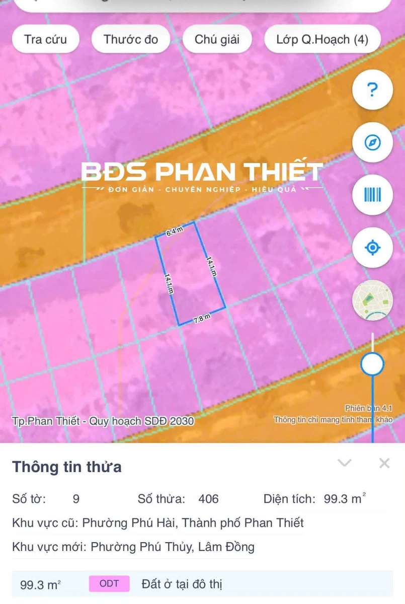 Bán đất nền Queen Pearl 99.3m² full thổ cư Phan Thiết - Ảnh thu nhỏ 2