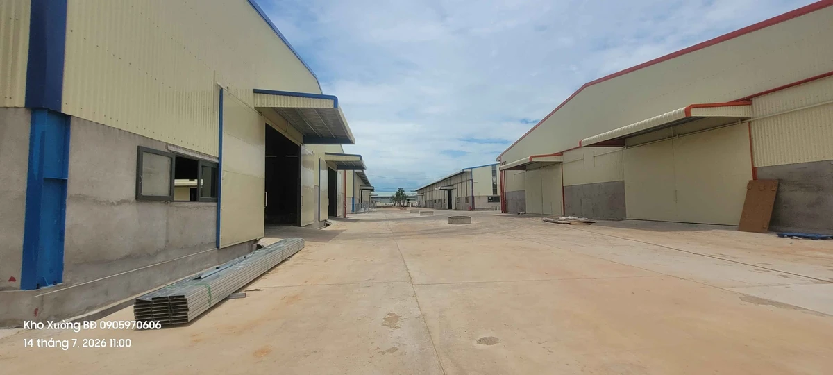 Cho thuê nhà xưởng 3840m2 tại KKT Nhơn Hội, 35k/m2 - Ảnh thu nhỏ 3