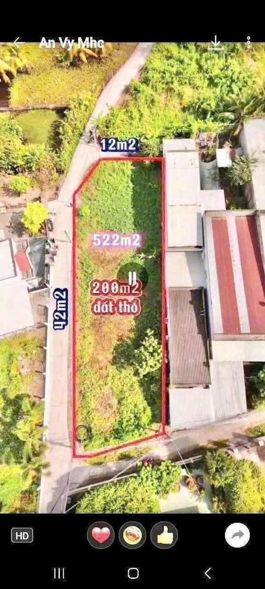 Bán đất hẻm Nguyễn Thông, 522m² Tây Ninh - Ảnh thu nhỏ 2