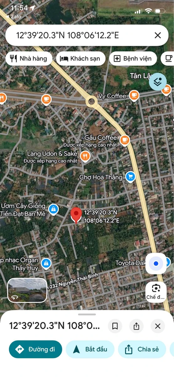 Bán đất 5x28m sau chợ Hòa Thắng, Buôn Ma Thuột, đất ở 100%, giá khoảng 1,6 tỷ - Ảnh thu nhỏ 2