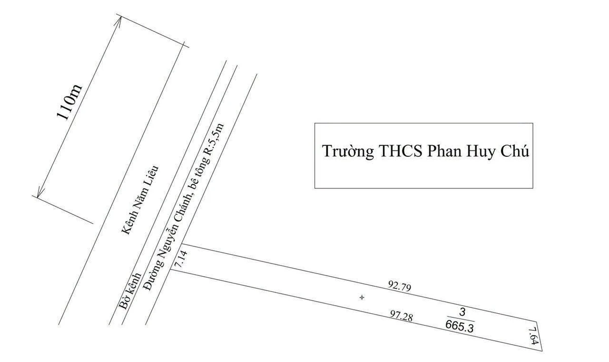 Bán 3 nền đất mặt tiền Nguyễn Chánh, An Giang, 700m², 550tr/nền - Ảnh thu nhỏ 3