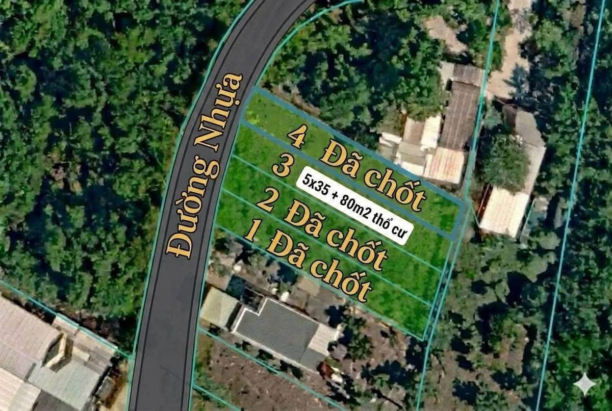 Bán đất 80m² Bàu Chinh, Nhà Bè 570 triệu - Ảnh thu nhỏ 2
