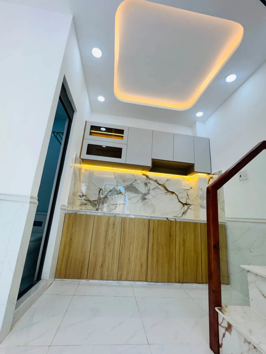 Bán nhà phố 2 tầng 3.3x6m mặt tiền kinh doanh Huỳnh Tấn Phát Nhà Bè - Ảnh thu nhỏ 4