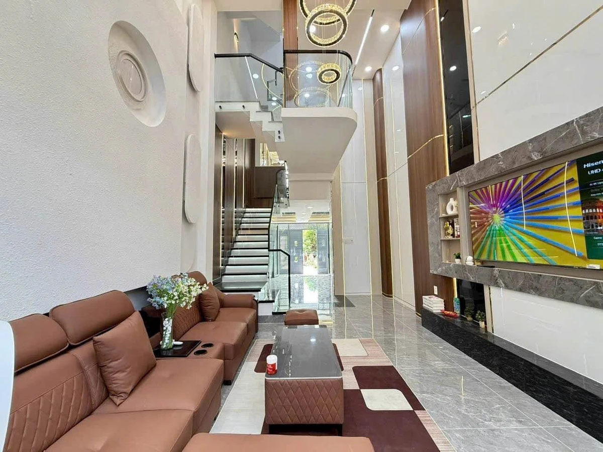Bán nhà phố 4 tầng full nội thất 4x15m, 4PN, hẻm xe hơi, Thạnh Xuân, Quận 12 - Ảnh thu nhỏ 4
