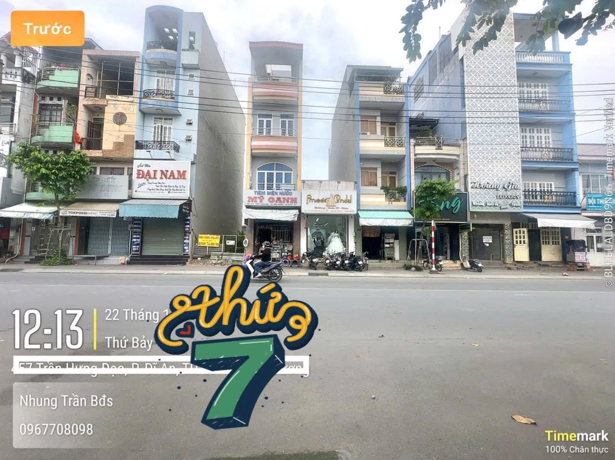 Bán nhà mặt tiền Trần Hưng Đạo 53m² hơn 5 tỷ - Ảnh 1