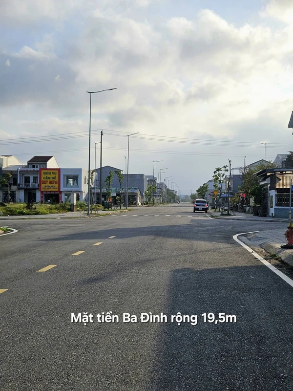 Bán đất mặt tiền Ba Đình 100m² Huế