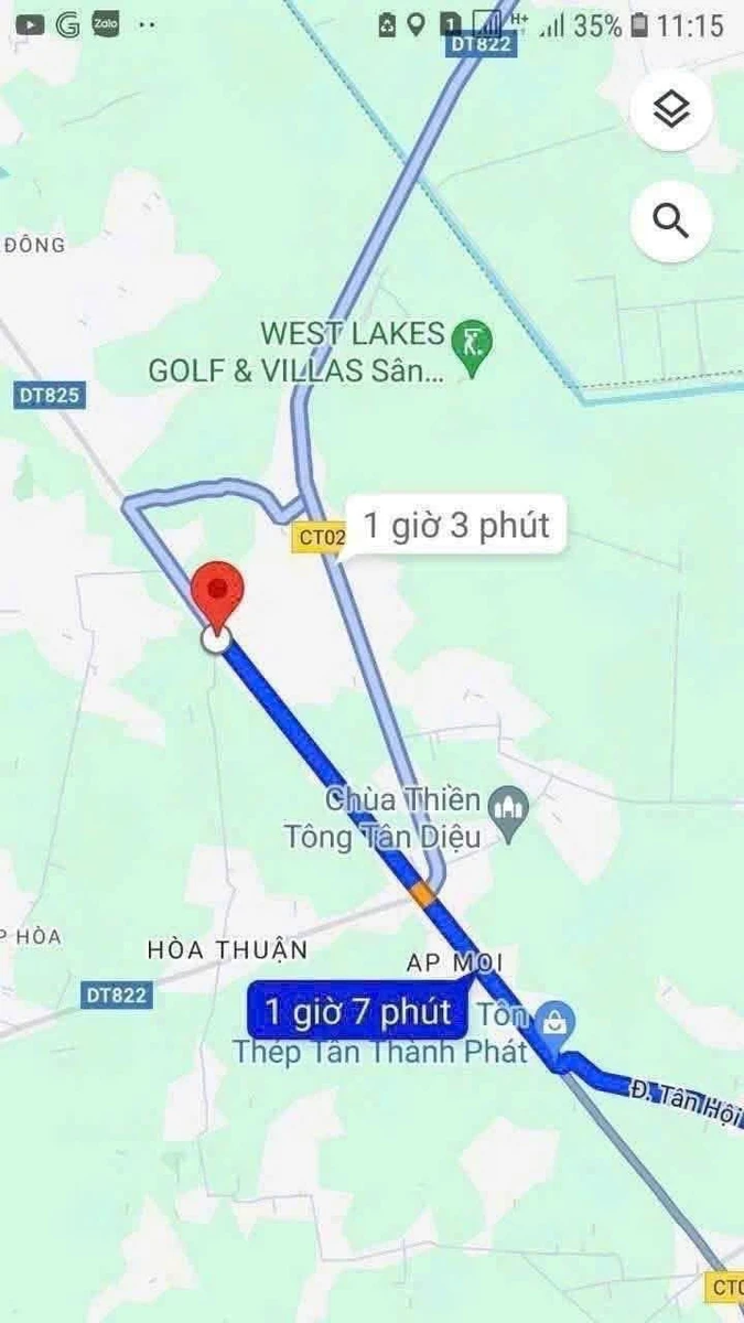 Bán đất mặt tiền Tỉnh Lộ 825, 467m2, Tây Ninh, 6.5 tỷ - Ảnh 1