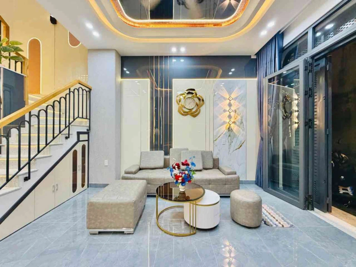 Bán nhà mới 4 tầng 48m² 4PN Huỳnh Văn Nghệ 5,5 tỷ - Ảnh thu nhỏ 3