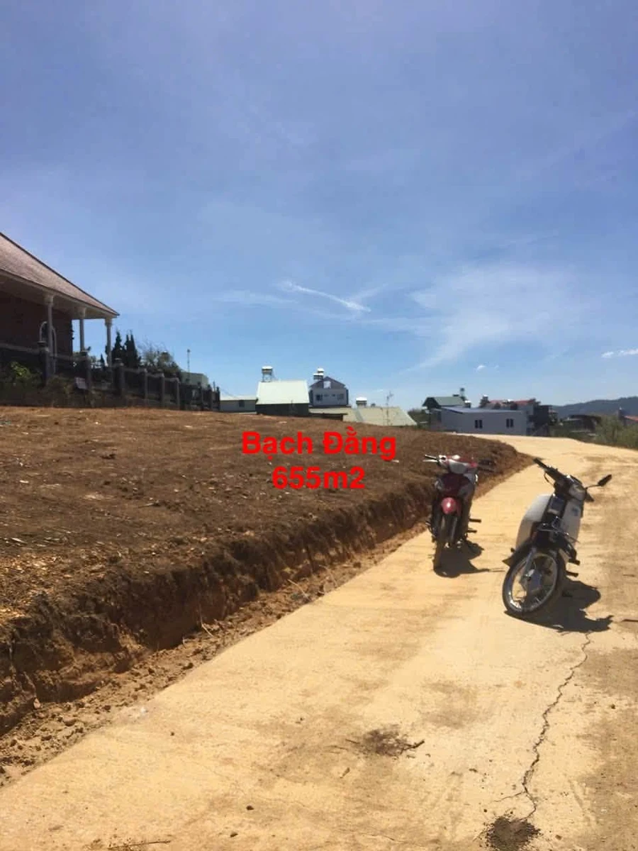 Bán lô đất biệt thự 655m2 view đồi Bạch Đằng, Đà Lạt 14.3 tỷ - Ảnh 1
