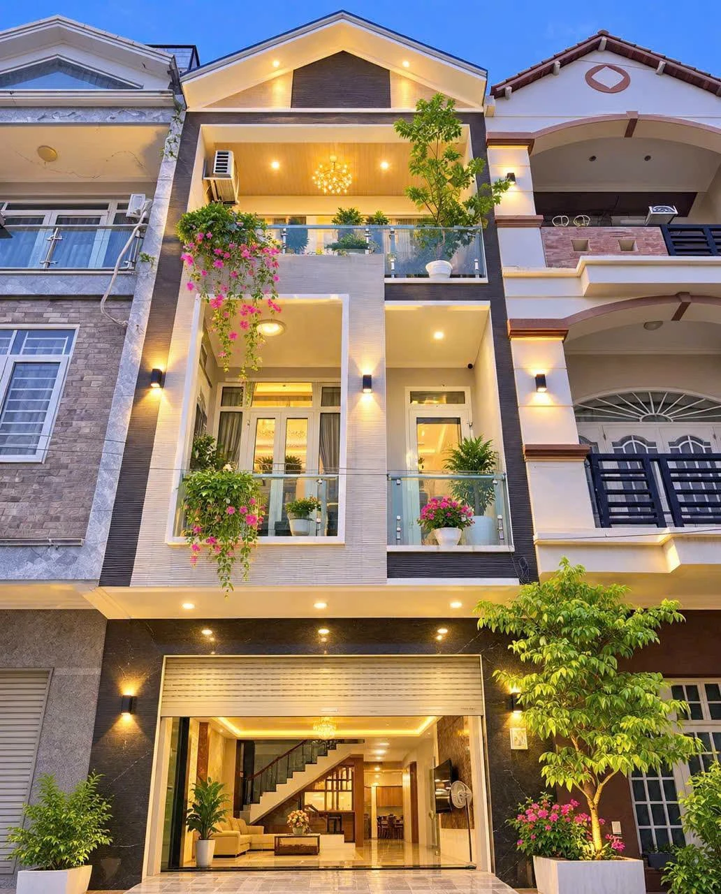 Bán nhà 1 trệt 2 lầu + sân thượng 86,7m2 Khu Dân Cư Bửu Long, Biên Hòa - Ảnh 1