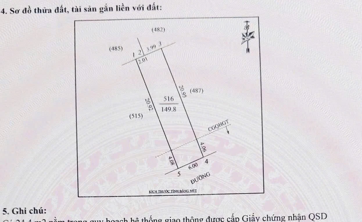 Bán đất mặt tiền Kim Chi 150m2, giá 2 tỷ 4 - Ảnh 1