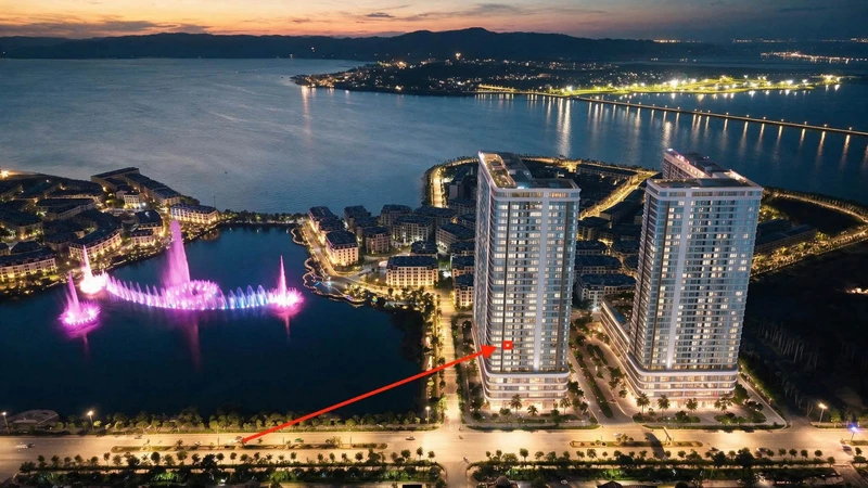 Bán căn hộ 2 phòng ngủ 55,84m² Prima Bay Hạ Long giá 2,357 tỷ