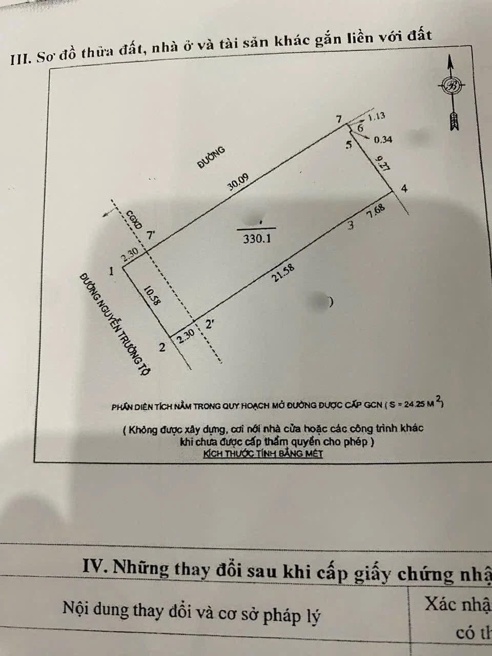 Bán đất kinh doanh hai mặt tiền Nguyễn Trường Tộ, TP Vinh, 330m2 - Ảnh 1
