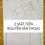 Bán lô đất 2 mặt kiệt Nguyễn Văn Thoại 85m2 gần biển Đà Nẵng - Ảnh thu nhỏ 1