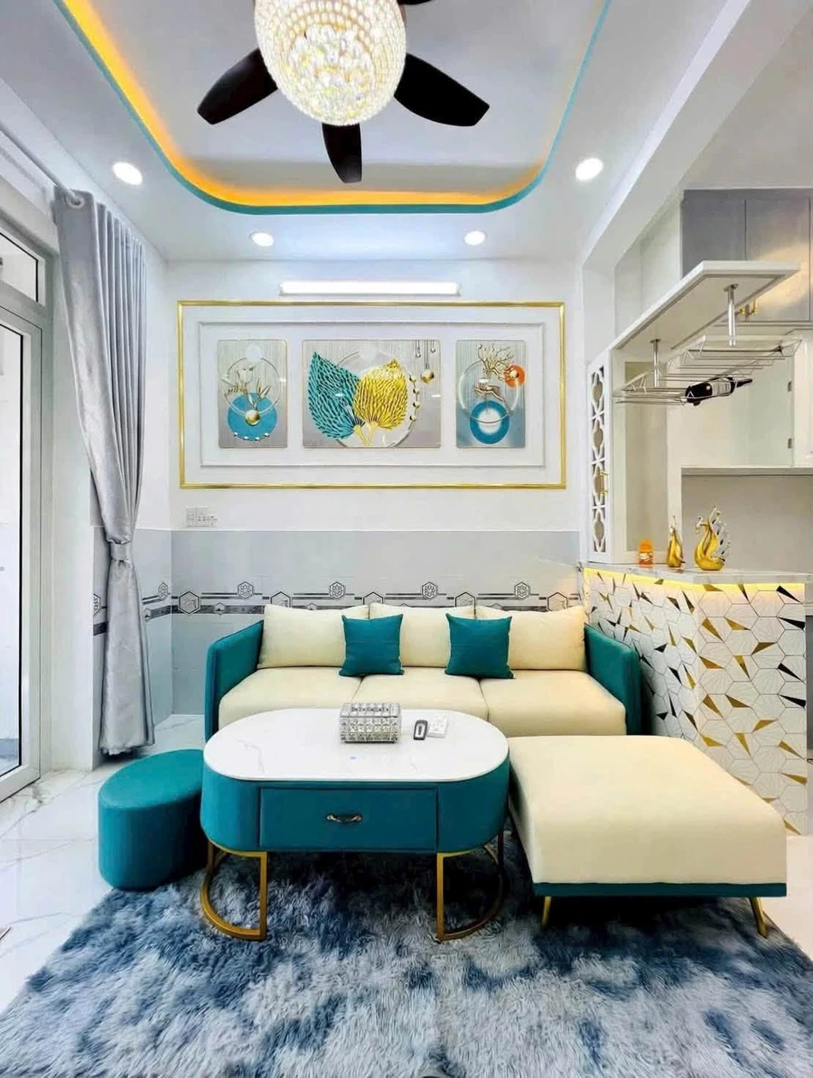 Nhà 1 trệt 1 lầu full nội thất 32m² Nhà Bè 1,79 tỷ - Ảnh thu nhỏ 3
