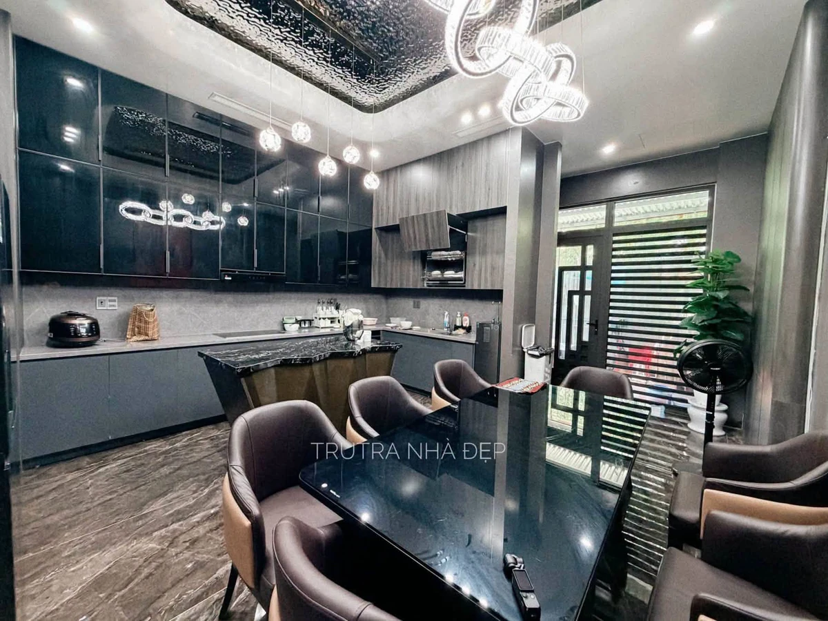 Bán villa 5 tầng 115m² Thiên Lôi, có pool, sổ hồng, 22 tỷ - Ảnh thu nhỏ 4