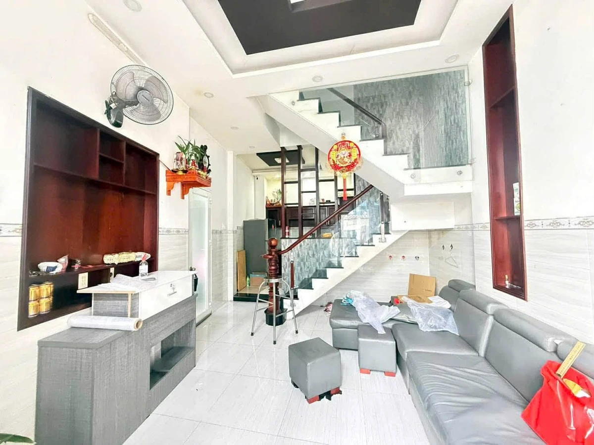 Bán nhà 4 tầng hẻm thông 58m2, 4PN 3WC sát Phạm Văn Đồng, Linh Tây, Thủ Đức - Ảnh thu nhỏ 2