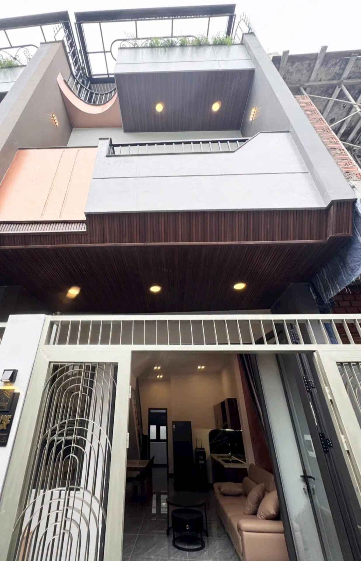 Cho thuê nhà 3 tầng 60m² full nội thất Nguyễn Phước Nguyên - Ảnh 1