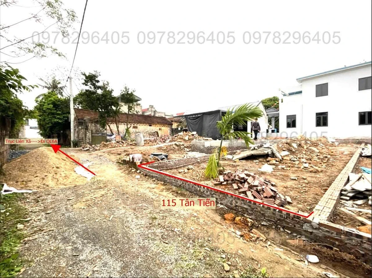 Bán đất 115m² Tân Tiến Chương Mỹ Hà Nội trên 2 tỷ - Ảnh 1
