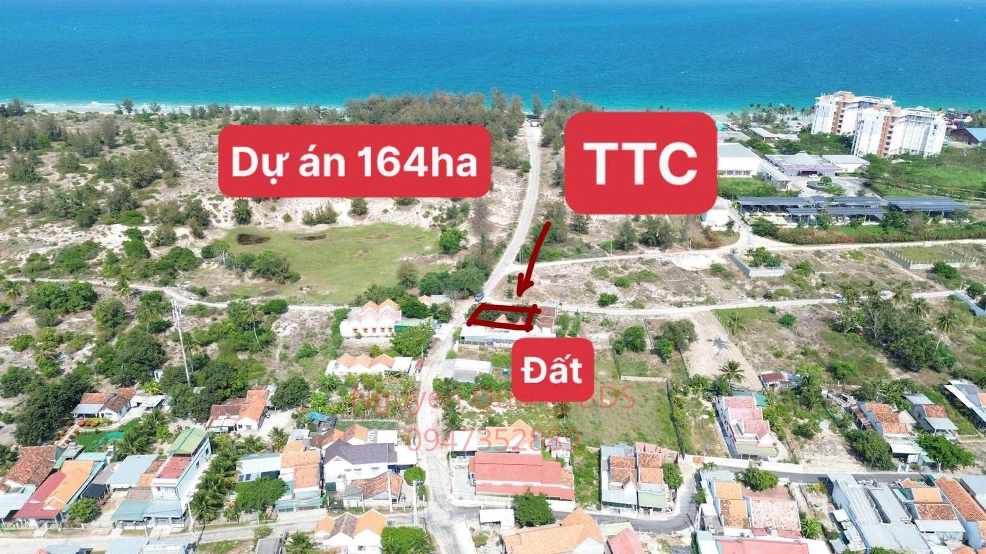 Bán lô đất góc 490m2 Dốc Lết, Khánh Hòa 6 tỷ - Ảnh 1