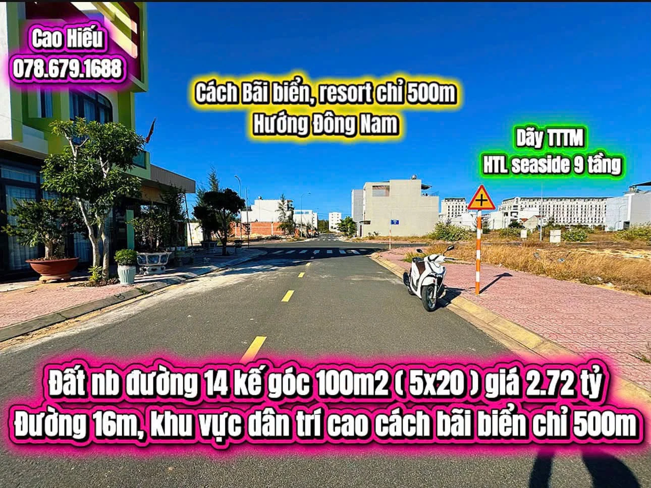 Bán đất nền 100m2 đường 14 Phú Yên giá 2.72 tỷ - Ảnh 1