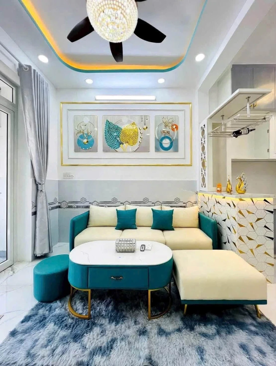 Bán nhà 1 trệt 1 lầu 2PN 4x8m Nhà Bè - Ảnh thu nhỏ 3