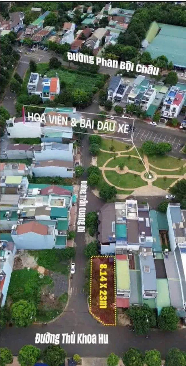 Bán đất 2 mặt tiền Thủ Khoa Huân, 187 m², 11,5 tỷ - Ảnh thu nhỏ 2