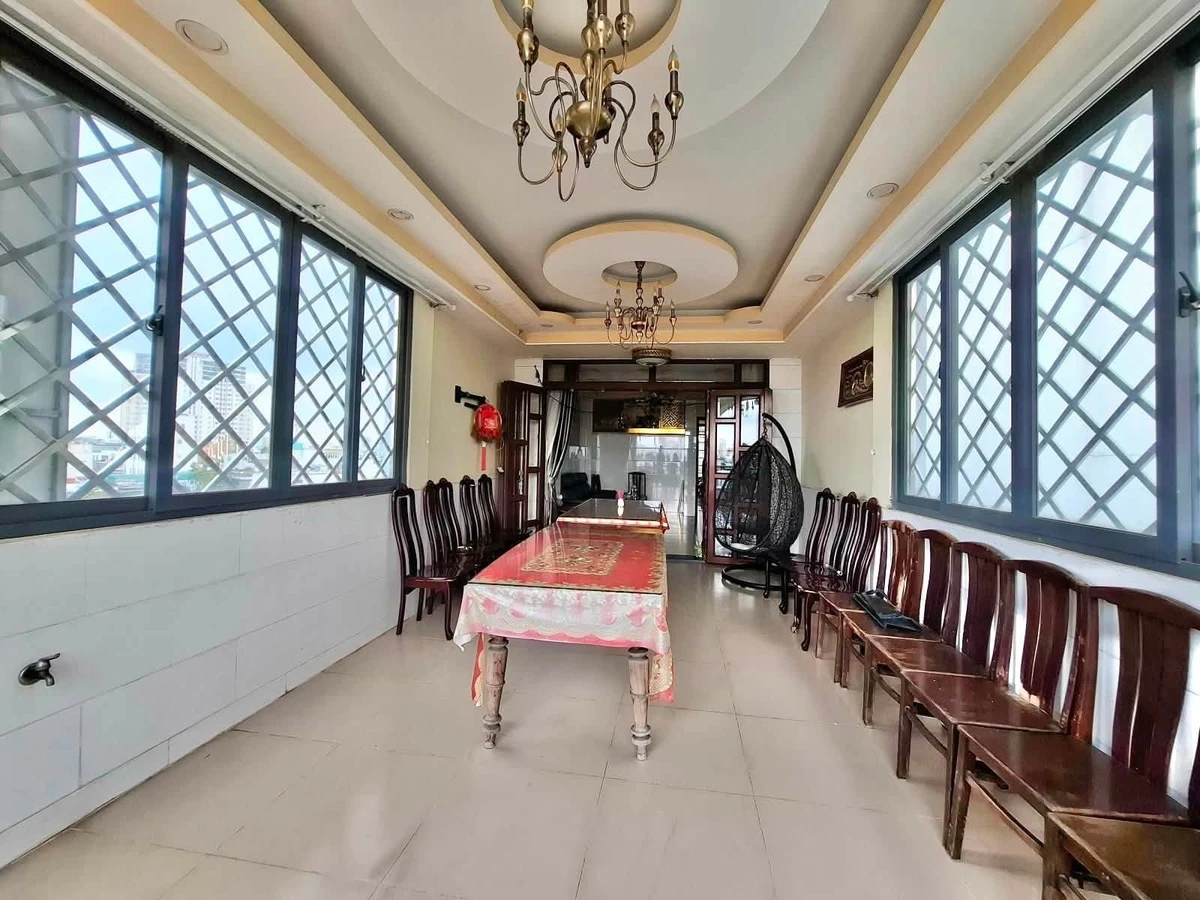 Bán nhà mặt tiền Lê Minh Xuân, 100m2, 7 tầng, thang máy, 16 phòng ngủ, gần chợ Tân Bình - Ảnh thu nhỏ 2