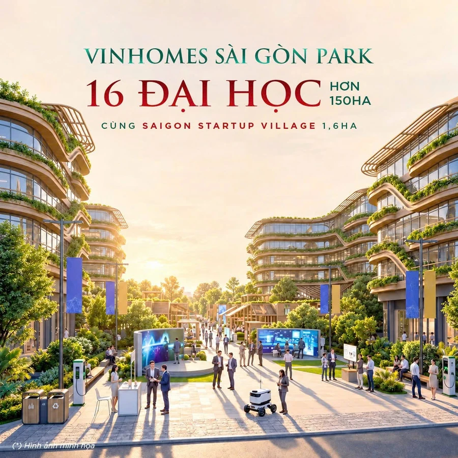 Nhà phố Vinhomes Saigon Park 150m² từ 1,3 tỷ đồng - Ảnh thu nhỏ 4