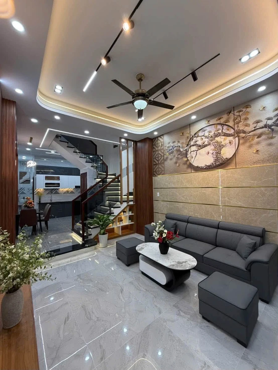 Bán nhà hẻm 5m Đô Đốc Long, Tân Quý, Tân Phú, 4x14m, 3 tầng, 4PN, giá 7,98 tỷ - Ảnh thu nhỏ 3