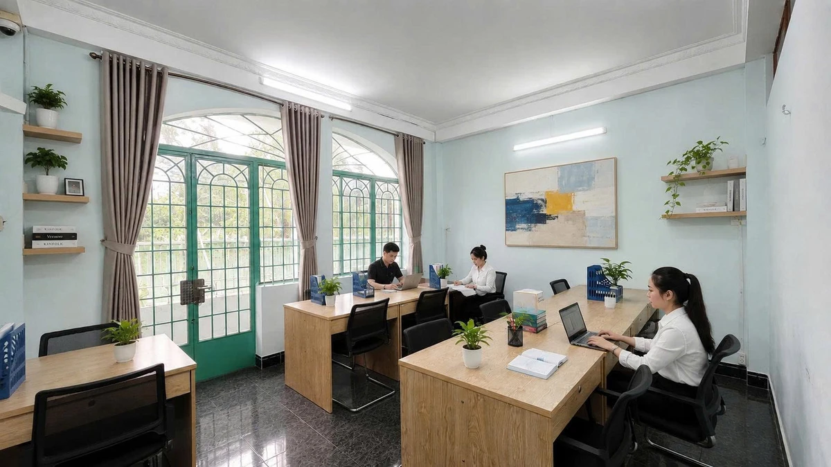 Cho thuê văn phòng Bình Tân 19m2, 7.7 triệu/tháng - Ảnh 1