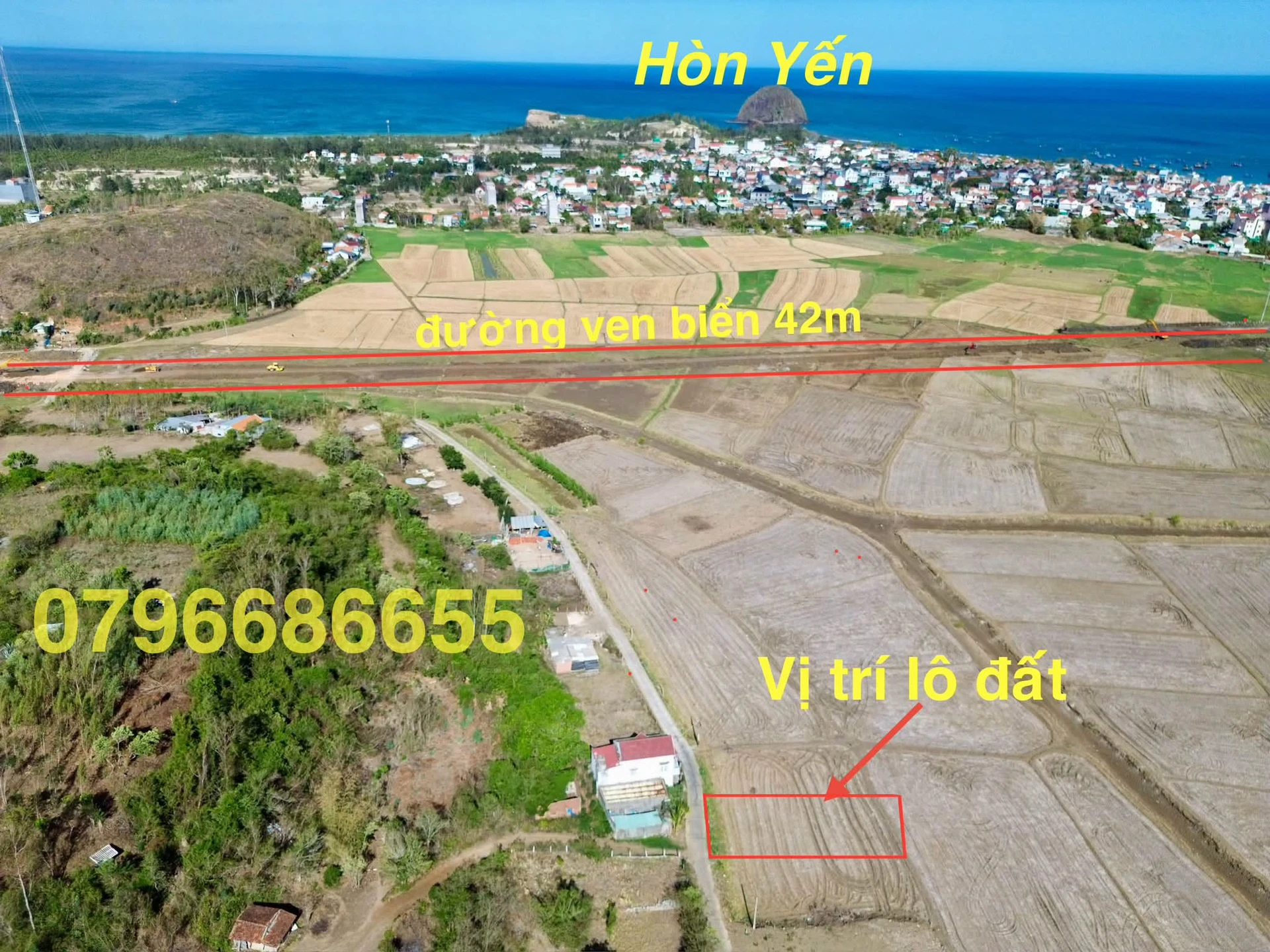 Bán đất nền 180m² gần Hòn Yến, Phú Yên - Ảnh 1