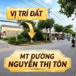 Bán lô đất 2 mặt tiền Nguyễn Thị Tồn Củ Chi 84m2 - Ảnh thu nhỏ 1