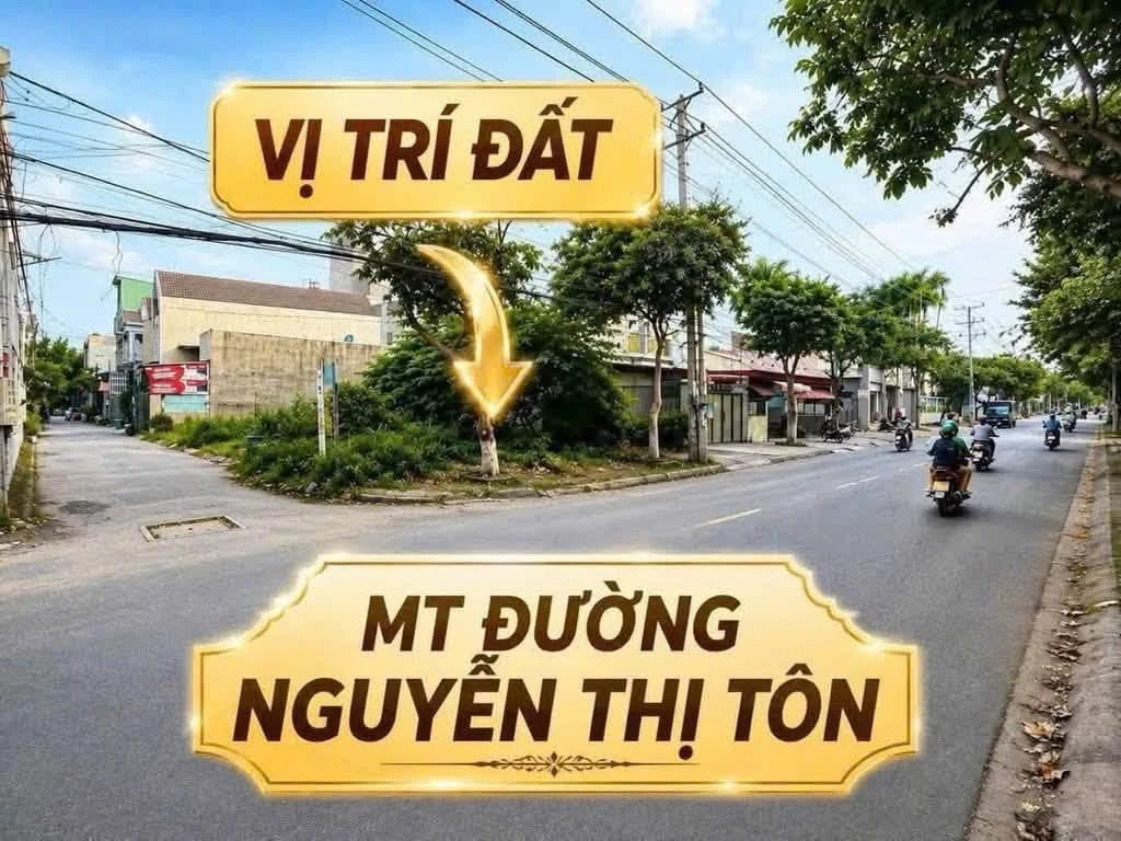 Bán lô đất 2 mặt tiền Nguyễn Thị Tồn Củ Chi 84m2 - Ảnh 1