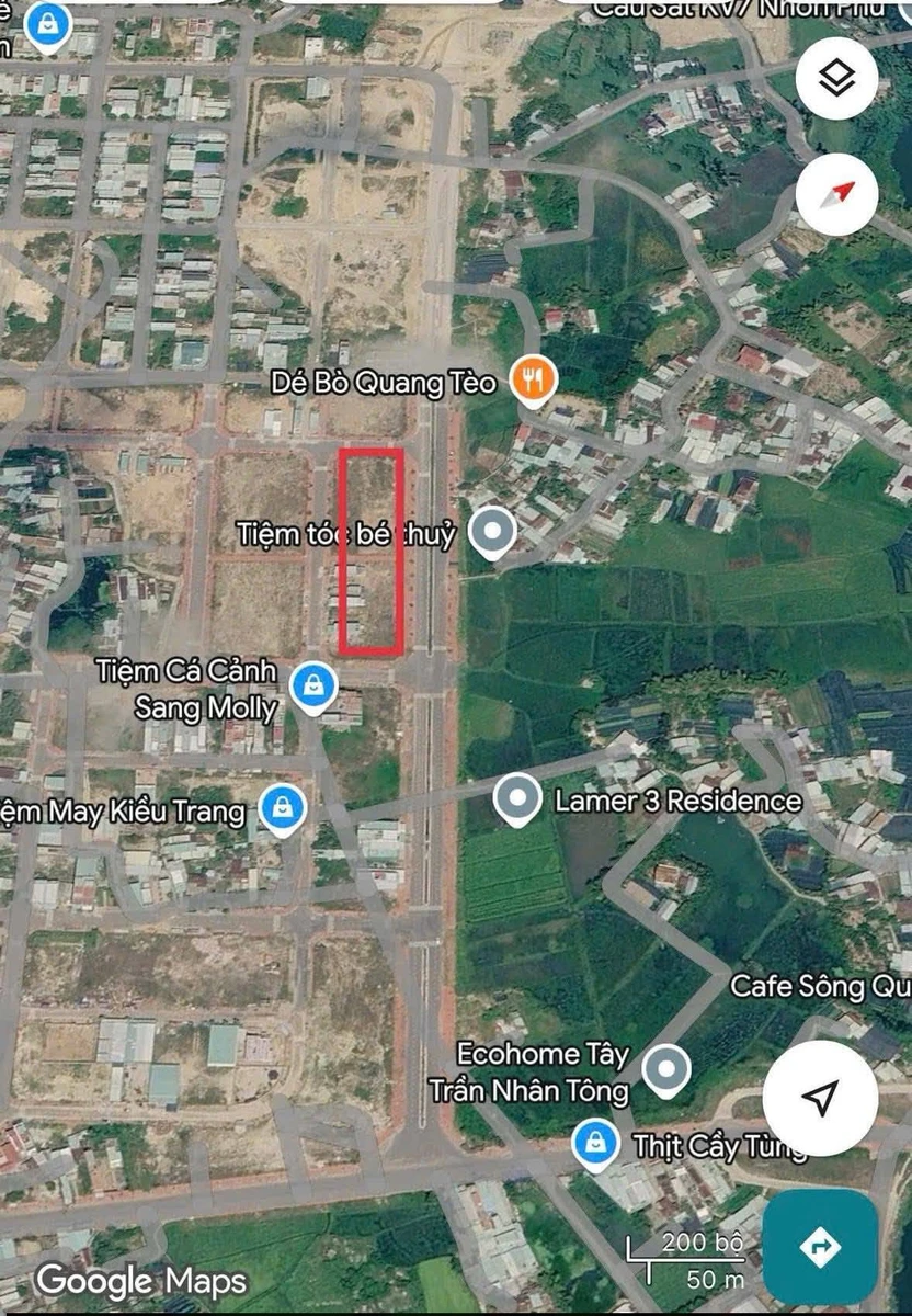 Bán lô đất 500m² Nhơn Phú, 1,548 tỷ - Ảnh thu nhỏ 2