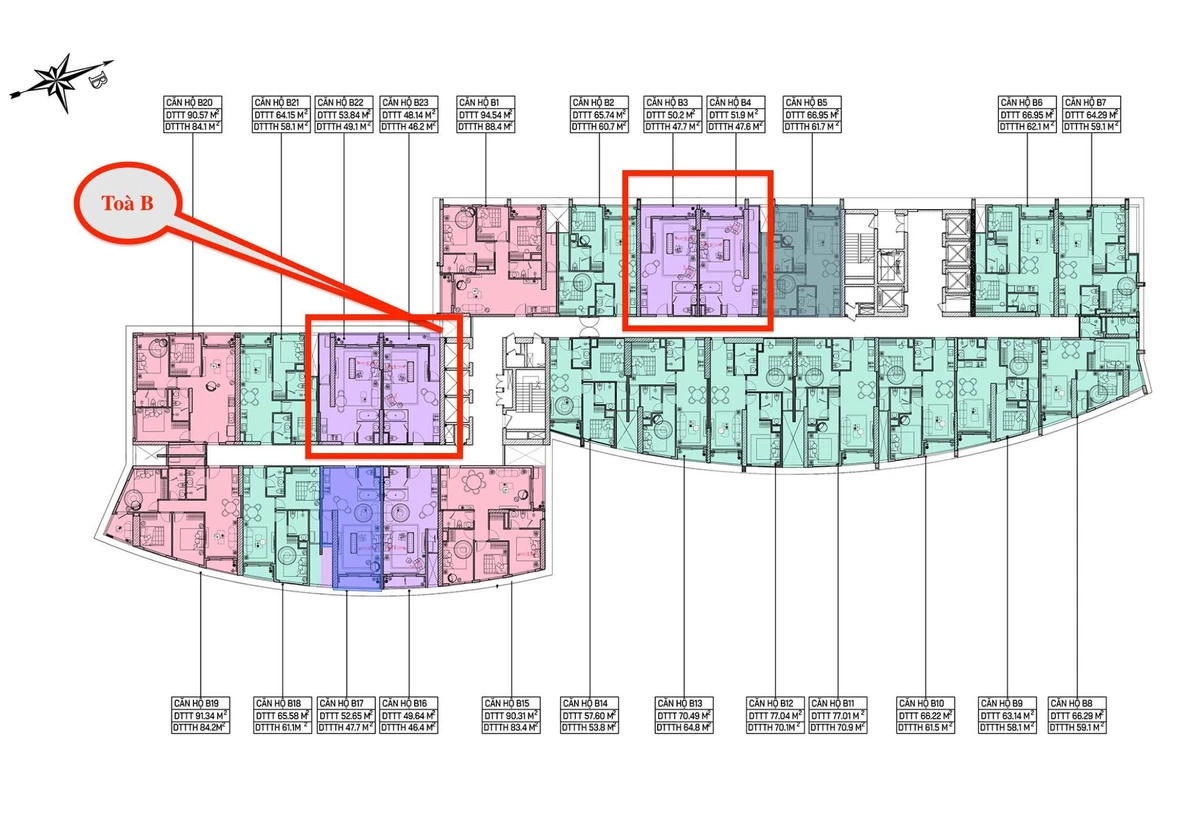 Bán căn hộ Studio 47m² The Sailing Quy Nhơn giá từ 2,1 tỷ - Ảnh thu nhỏ 2