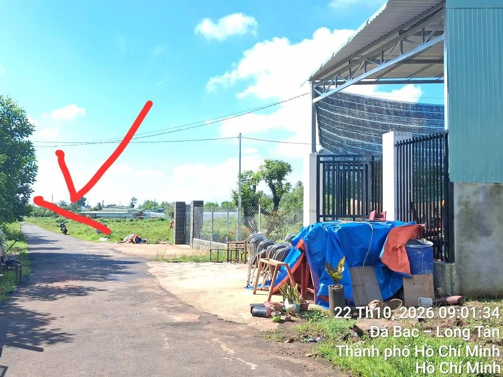 Bán đất mặt tiền 610m2 Long Tân Vũng Tàu 1 tỷ 790 triệu - Ảnh thu nhỏ 2