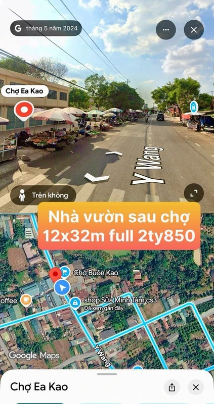 Bán nhà vườn 366 m² 3 phòng ngủ ở Ea Kao, Đắk Lắk