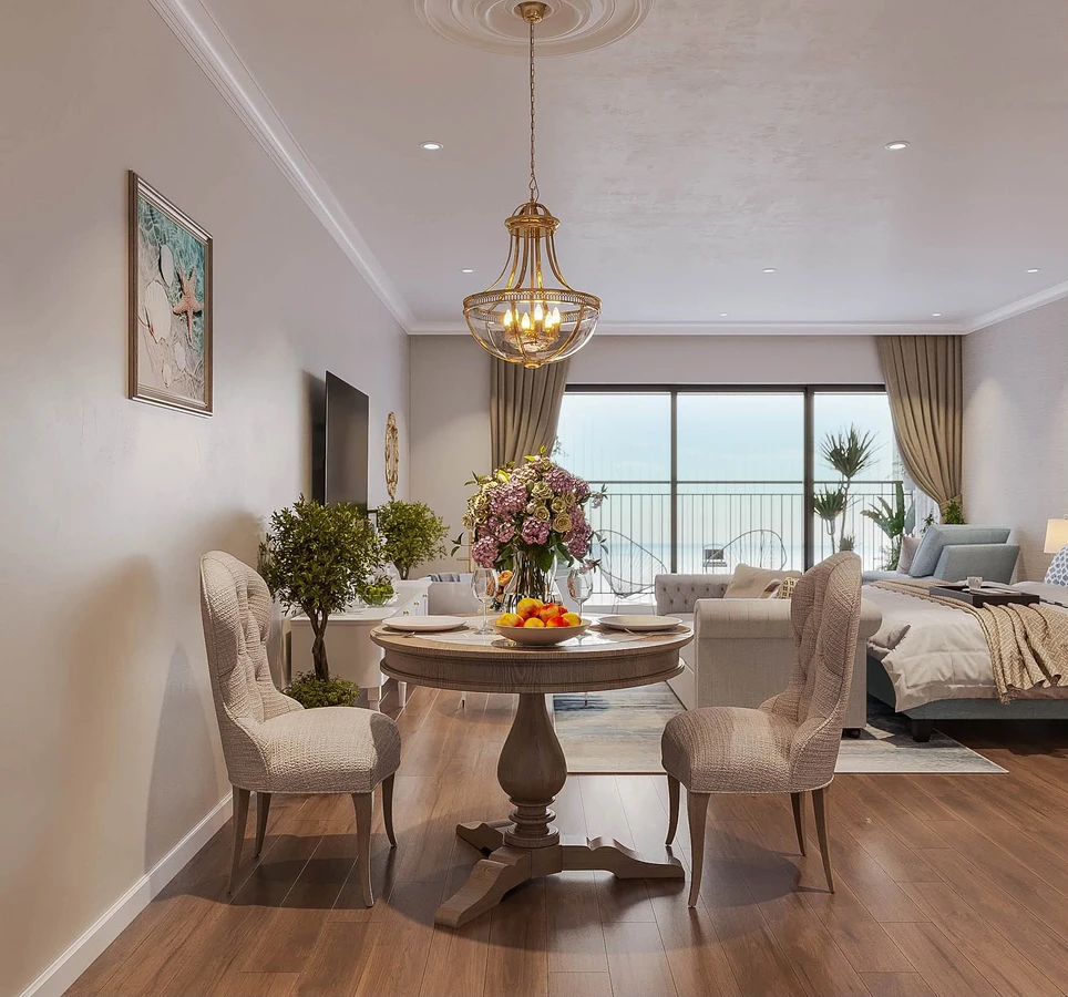 Bán căn hộ 1PN The Sailing Quy Nhơn 46,6m², tòa B tầng 8, giá từ 2,1 tỷ - Ảnh thu nhỏ 4