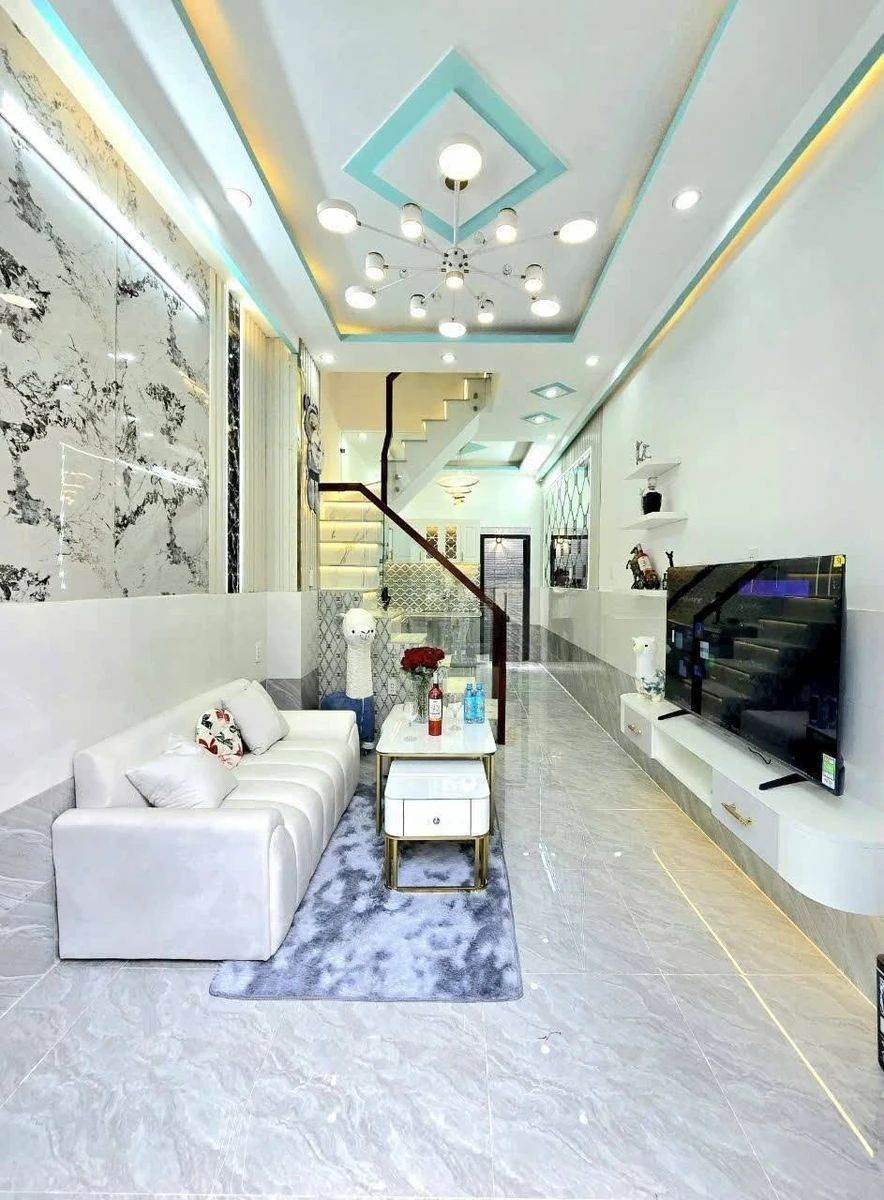Bán nhà 2 lầu 4PN 3WC 37.2m² Nhà Bè - Ảnh thu nhỏ 2