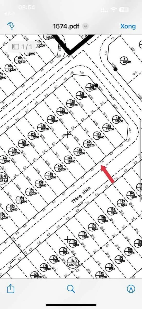 Bán lô đất 120m² Cầu Rào 3 Hóc Môn 3,45 tỷ - Ảnh thu nhỏ 2