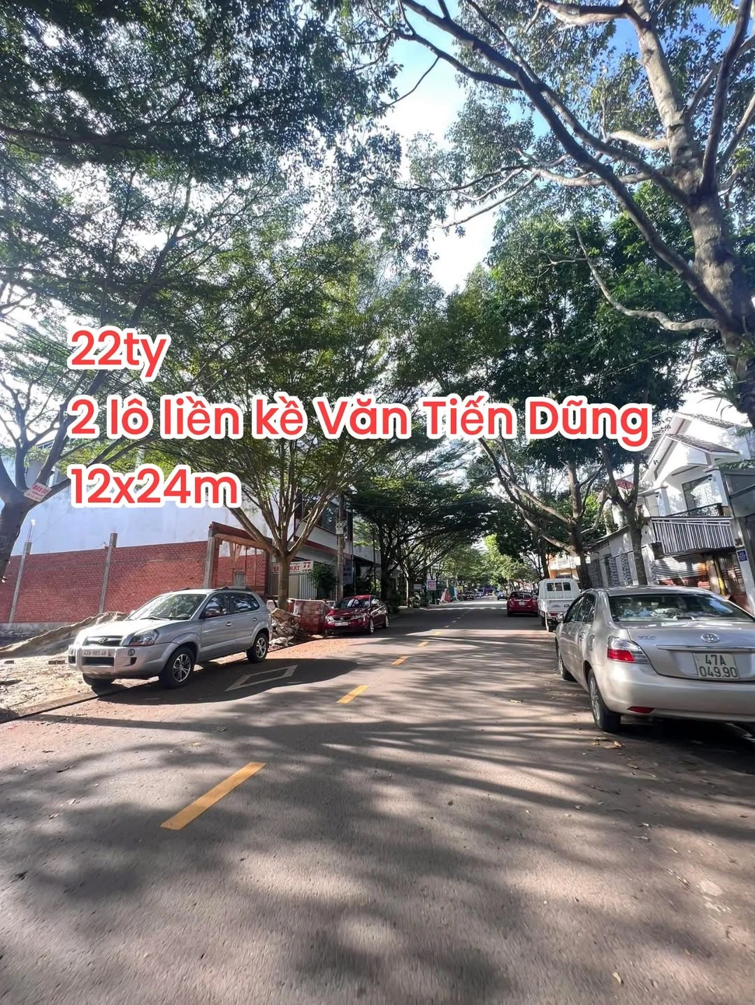 Bán 2 lô liền kề Văn Tiến Dũng 240m² giá 22 tỷ - Ảnh 1