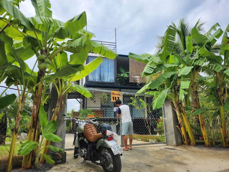 Bán nhà vườn container 2 tầng 534m2 tại Đắc Lộc, Bắc Nha Trang, giá 5,5 tỷ