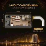 Bán Studio 30m² view biển Bán đảo Sơn Trà Đà Nẵng - Ảnh thu nhỏ 3