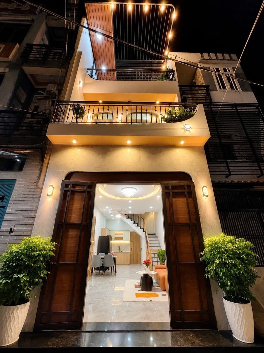 Bán nhà hẻm xe hơi 4PN full nội thất 43.4m² Bình Thạnh 7.99 tỷ - Ảnh 1