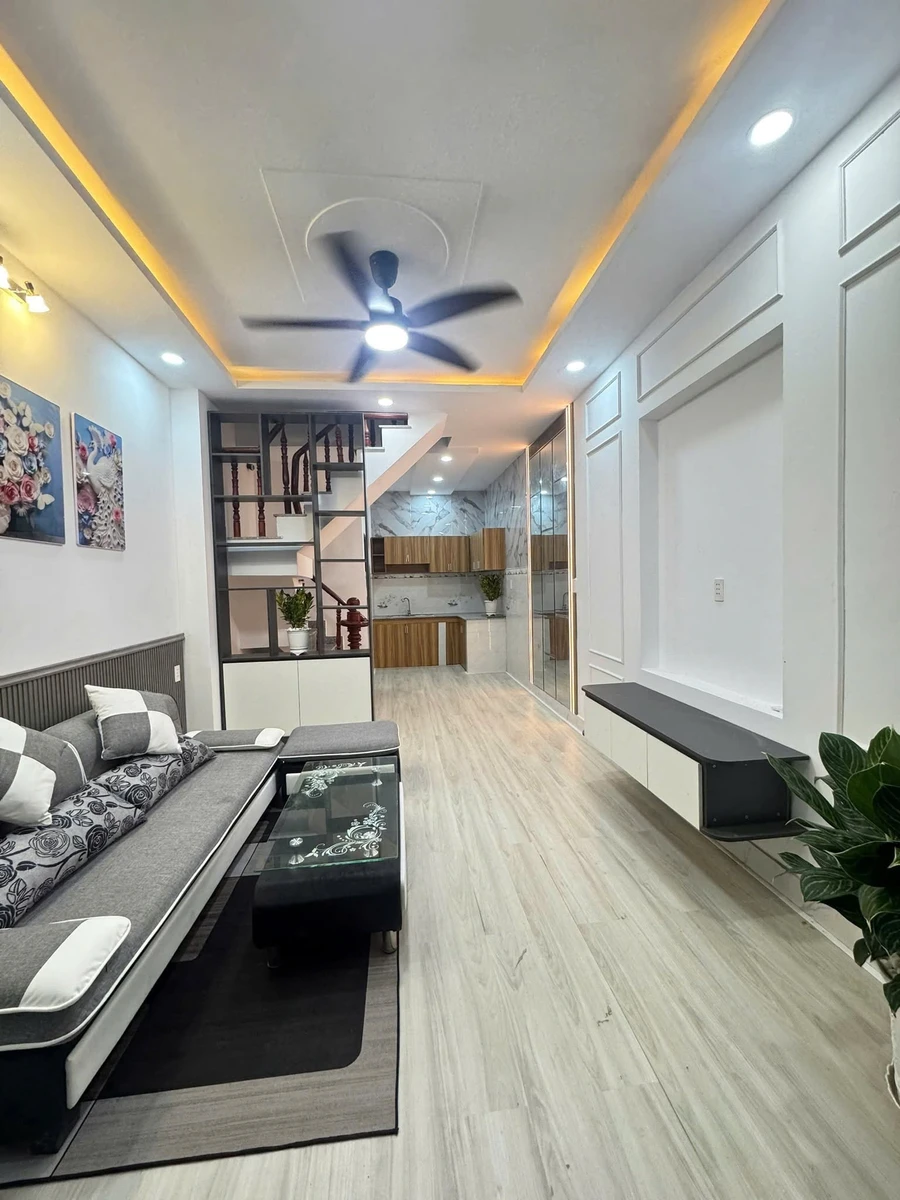 Bán nhà trệt lầu 4x11m, 2PN 2WC, giá 525 triệu, giáp Hóc Môn - Ảnh thu nhỏ 4