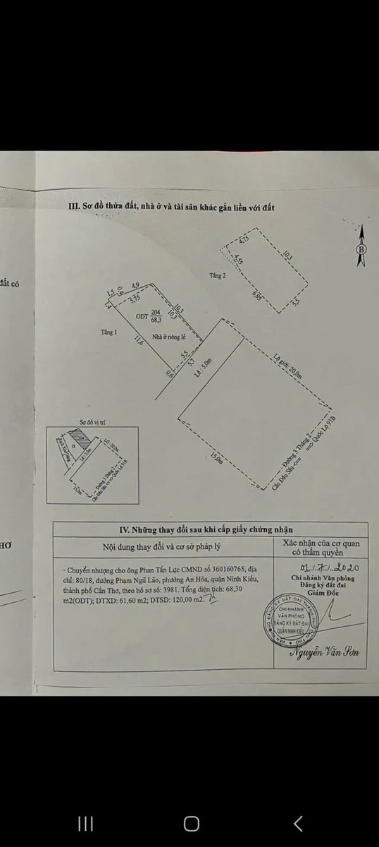 Bán nhà 66m2 đường 3/2, Phường Hưng Lợi, TP. Cần Thơ, 14 tỷ - Ảnh 1