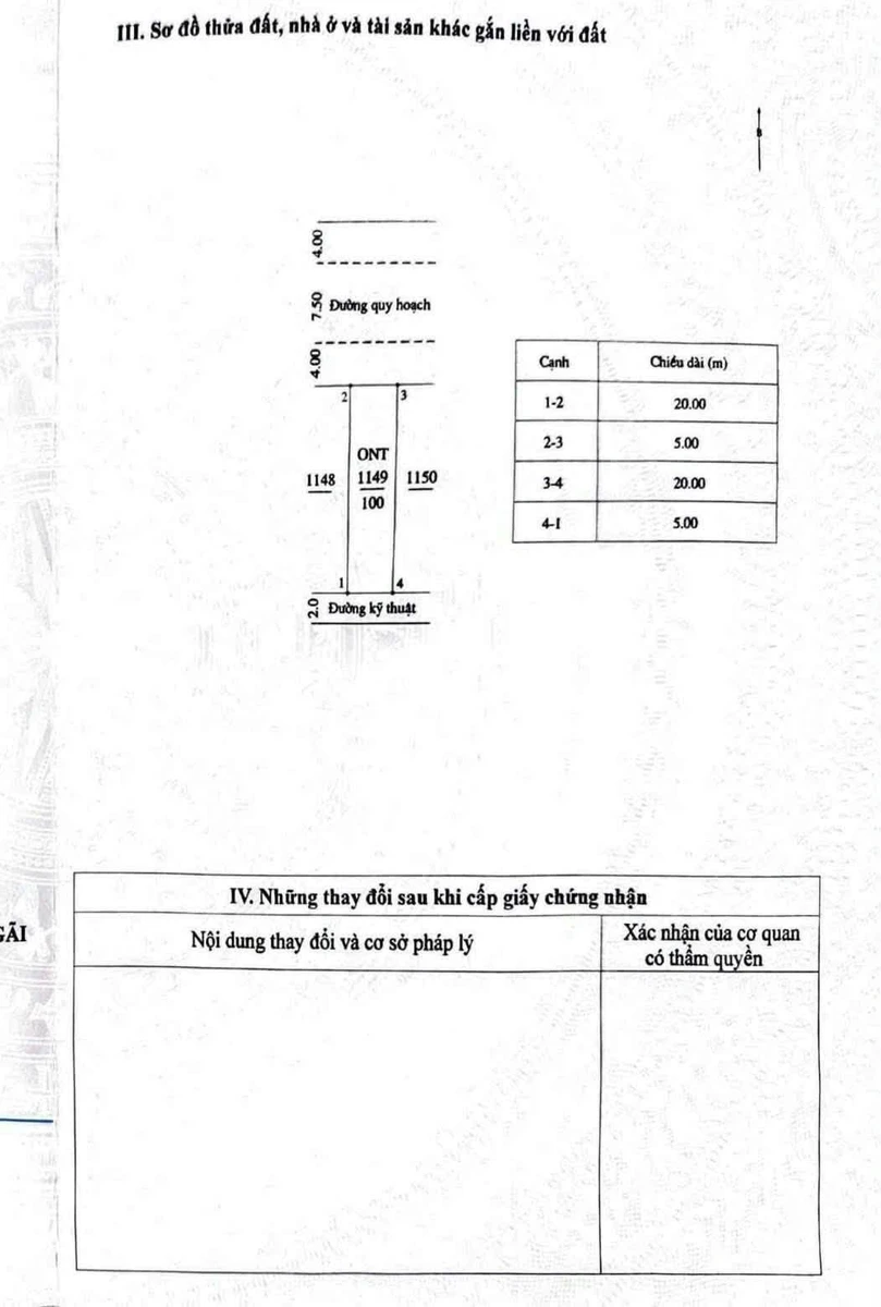 Bán lô đất Thạch Bích 100 m2, 1 tỷ 790 triệu - Ảnh thu nhỏ 3