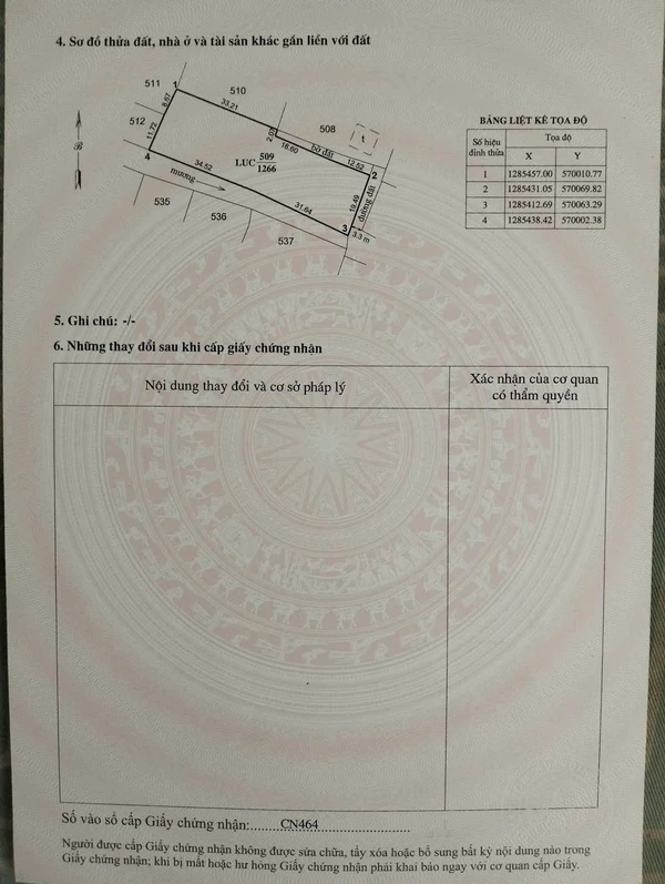 Bán lô đất nông nghiệp 1266m² có chuối thu hoạch 690 triệu