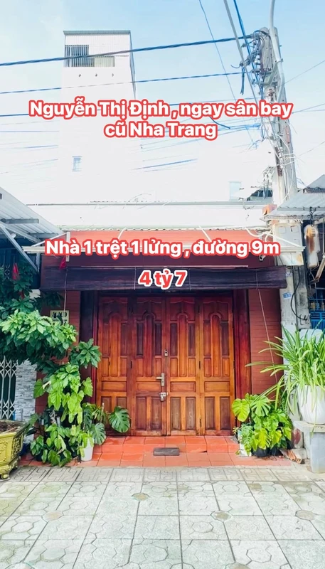 Bán nhà kề góc 52m² đường Nguyễn Thị Định, Nha Trang